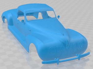 ZIS 101 A Sport Printable Body Car Modelo de Impressão 3D