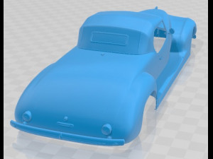 ZIS 101 A Sport Printable Body Car Modelo de Impressão 3D