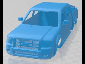 레인저 더블캡 2003 인쇄용 차체 자동차 3D 프린트 모델