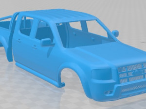 Ranger Double Cab 2003 Printable Body Car 3Dプリントモデル