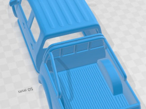 Ranger Double Cab 2003 Printable Body Car 3Dプリントモデル