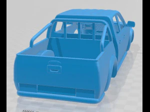 Ranger Double Cab 2003 Printable Body Car 3D Print Model