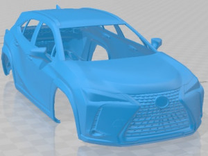 Lexus UX 300e 2021 Printable Body Car 3D Принт Модель