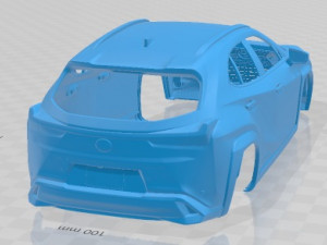 Lexus UX 300e 2021 Printable Body Car 3D Принт Модель