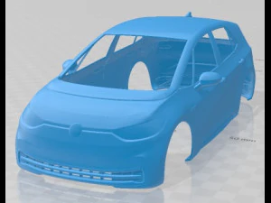 Volkswagen ID3 Pierwsza edycja 2020 Nadwozie do druku Model do druku 3D