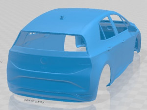 Volkswagen ID3 First Edition 2020 Printable Body Car 3D 프린트 모델