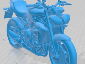 Triumph Street Triple R 2014 Printable Motorcycle Modèles 3D en vedette