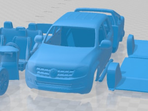 Volkswagen Amarok Crew Cab 2010 Printable Car 3D 프린트 모델