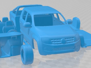 Volkswagen Amarok Crew Cab 2010 Printable Car 3D Принт Модель