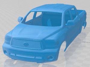 Toyota Tundra Crew Max 2011 Printable Body Car 3D प्रिंट मॉडल