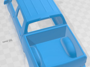 Toyota Tundra Crew Max 2011 Printable Body Car Modèles 3D en vedette