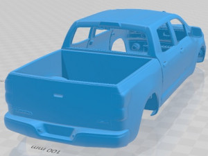 Toyota Tundra Crew Max 2011 Printable Body Car Modèles 3D en vedette