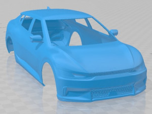 Kia EV6 GT 2022 Printable Body Car 3D 프린트 모델
