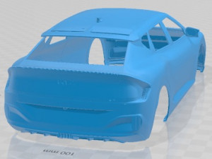 Kia EV6 GT 2022 Printable Body Car 3D 프린트 모델