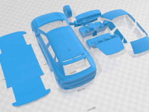 Kia EV6 GT 2022 Printable Car 3D-printmodel