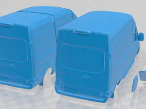 Transit Van L3H3 Trend 2021 Printable 3D 打印模型