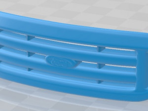 F 350 SuperDuty Regular Cab 1999 Printable Car 3D Print Model
