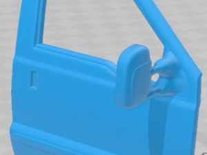 F 350 SuperDuty Regular Cab 1999 Printable Car 3D Print Model