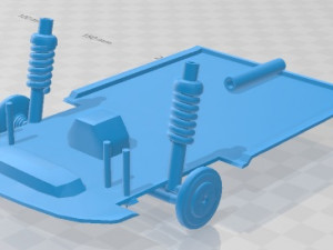 F 350 SuperDuty Regular Cab 1999 Printable Car 3D Print Model