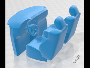 F 350 SuperDuty Regular Cab 1999 Printable Car 3D Print Model