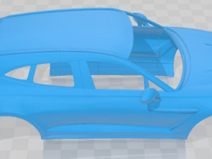Aston Martin DBX Straight Six 2022 Printable Body Car 3D Print Model