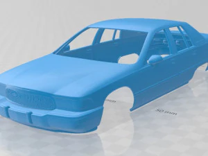 Buick Roadmaster Sedan 1991 Printable Body Car 3D Print Model