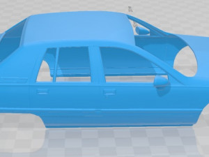 Buick Roadmaster Sedan 1991 Printable Body Car 3D Print Model