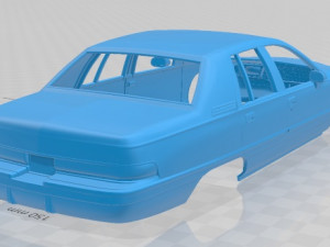 Buick Roadmaster Sedan 1991 Printable Body Car 3D Print Model