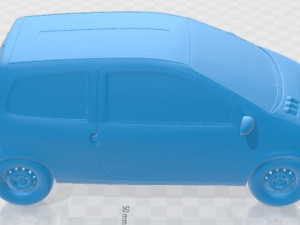 Renault Twingo 1993 Printable Car 3Dプリントモデル