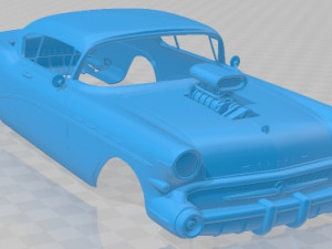 Buick Roadmaster 1957 Custom Printable Body Car 3D प्रिंट मॉडल