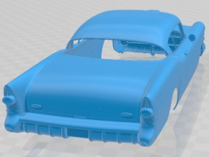 Buick Roadmaster 1957 Custom Printable Body Car 3D प्रिंट मॉडल