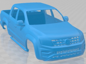Volkswagen Amarok Highline Double Cab 2020 Printable Body Car 3Dプリントモデル