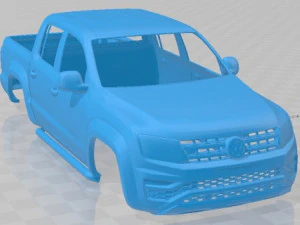 Volkswagen Amarok Highline Double Cab 2020 Printable Body Car 3D Print Model