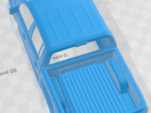Volkswagen Amarok Highline Double Cab 2020 Printable Body Car 3D Print Model