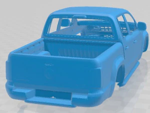 Volkswagen Amarok Highline Double Cab 2020 Printable Body Car 3D Print Model
