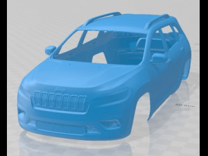 Jeep Cherokee Limited 2019 Printable Body Car 3D Принт Модель