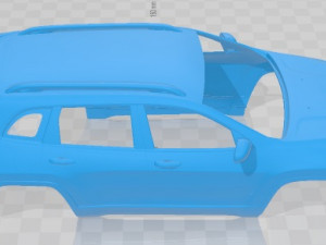 Jeep Cherokee Limited 2019 Printable Body Car 3D 프린트 모델