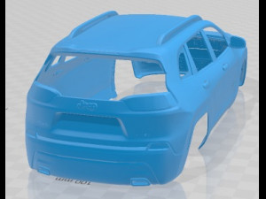 Jeep Cherokee Limited 2019 Printable Body Car 3D 프린트 모델