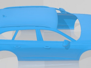Audi A6 Allroad Quattro 2022 Printable Body Car 3D Принт Модель