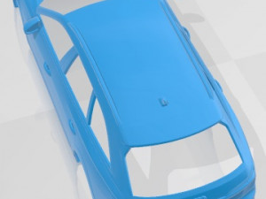 Audi A6 Allroad Quattro 2022 Printable Body Car 3D Принт Модель