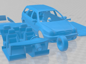 Lancia Lybra Wagon 1999 Printable Car Model do druku 3D