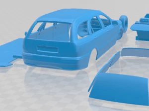 Lancia Lybra Wagon 1999 Printable Car 3D Print Model