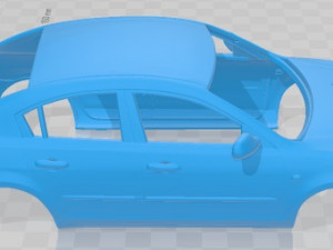 Mazda 3 Sedan 2003 Printable Body Car 3D Print Model