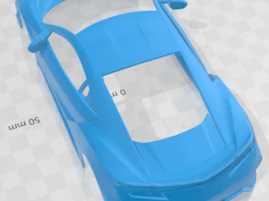 Acura NSX 2022 Printable Body Car 3D Print Model