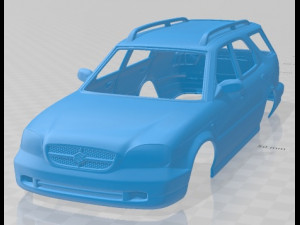 Suzuki Baleno Kombi 1999 Printable Body Car 3D Print Model