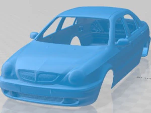Lancia Lybra 1998 Автомобиль с распечатанным кузовом 3D Принт Модель