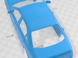 Lancia Lybra 1998 Printable Body Car 3D Baskı Modeli