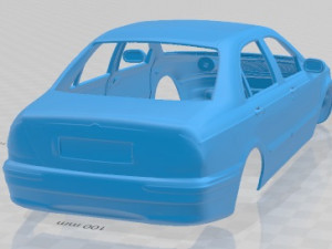 Lancia Lybra 1998 Printable Body Car 3D Baskı Modeli
