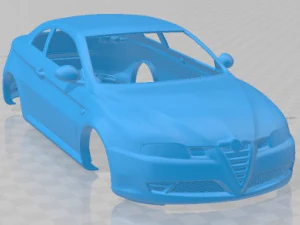 Alfa Romeo GT 2004 Printable Body Car 3D Print Model
