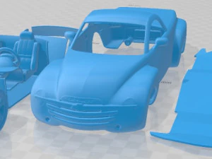 Chevrolet SSR 2003 Yazdırılabilir Araba 3D Baskı Modeli